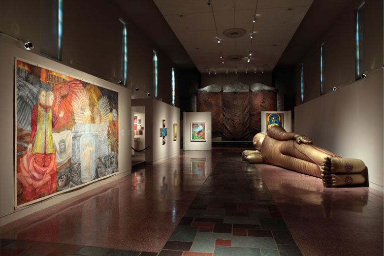Saint Louis University’s Museum of Contemporary Religious Art (MOCRA) is the first museum in the U.S. to bring an interfaith focus to contemporary art.